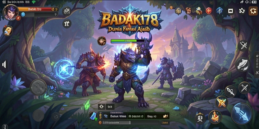 Tampilan gameplay BADAK178 yang mengesankan dan seru.