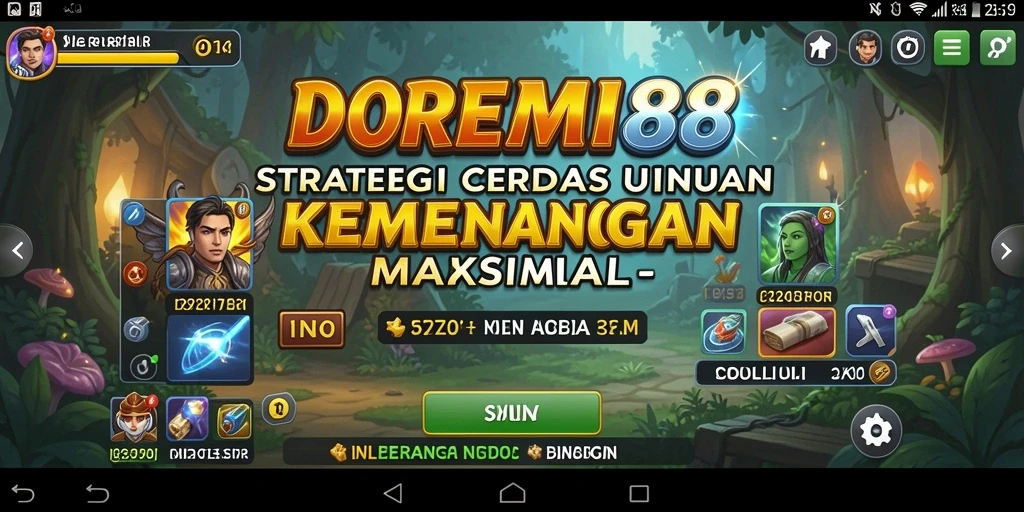 Screenshot gameplay DOREMI88 menampilkan strategi yang memukau.