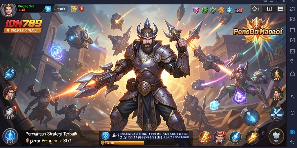 Tampilan grafis menakjubkan dari gameplay IDN789.