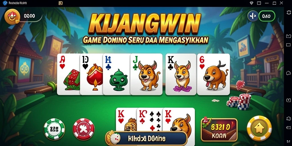 Tampilan gameplay menarik dalam KIJANGWIN yang seru.