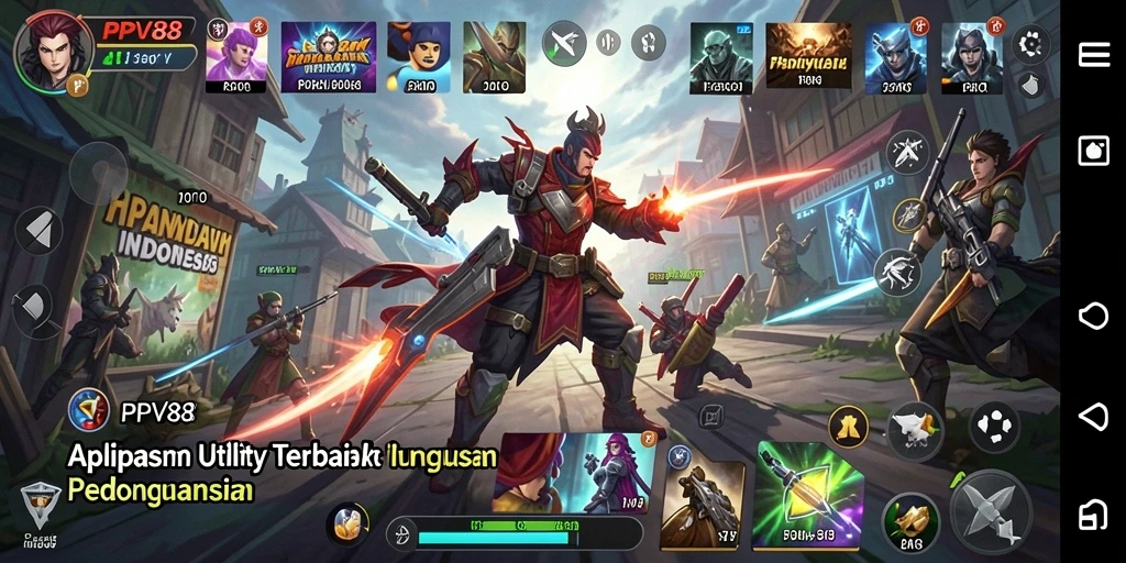 Tampilan antarmuka utama PPV88 yang informatif dan menarik.