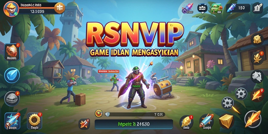 Tampilan gameplay RSNVIP dengan grafik yang menarik dan interaksi yang seru.