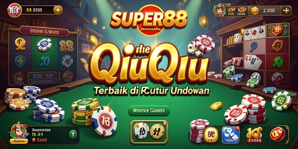 Screenshot gameplay SUPER88 menampilkan aksi seru QiuQiu.